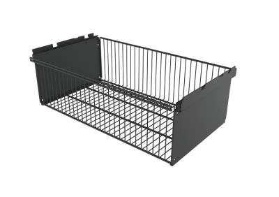 Корзина выдвижная Титан GS 563х440х85 черная